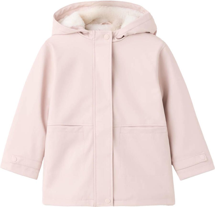Mango Kids regenjas lichtroze