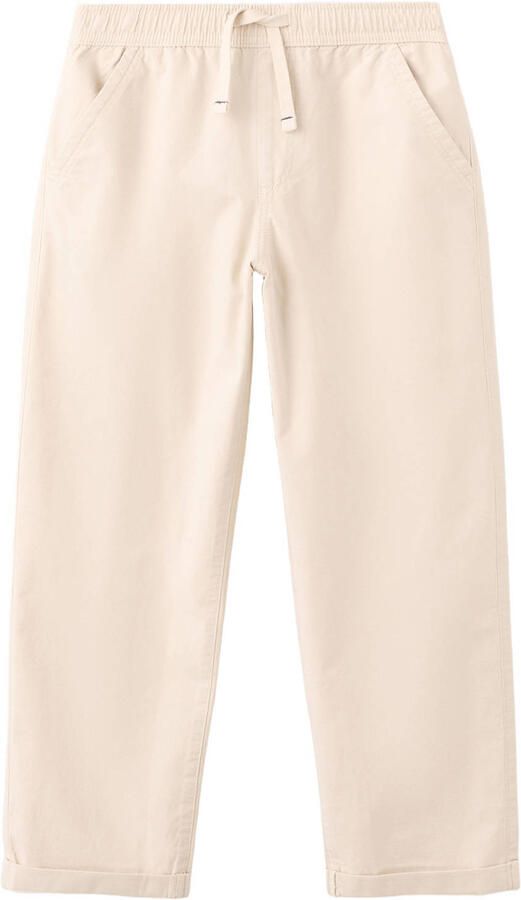 Mango Kids regular casual broek ecru