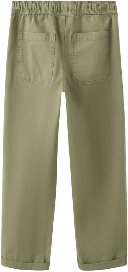 Mango Kids regular casual broek kaki - Foto 3