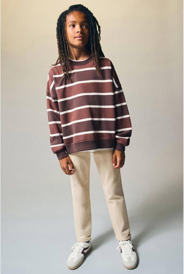 Mango Kids regular fit jeans beige