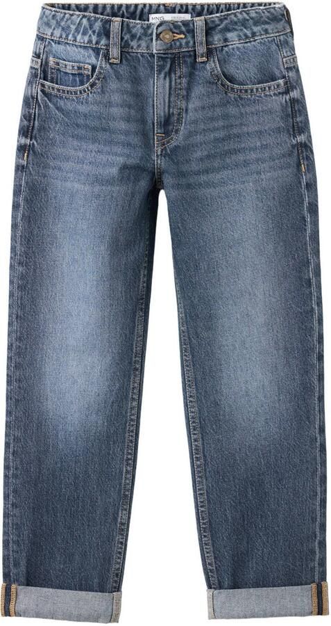Mango Kids regular fit jeans blauw