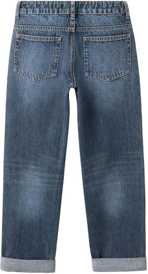 Mango Kids regular fit jeans blauw - Foto 3
