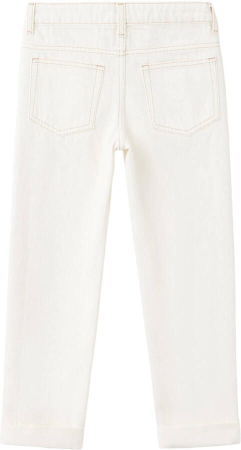 Mango Kids regular fit jeans ecru - Foto 3