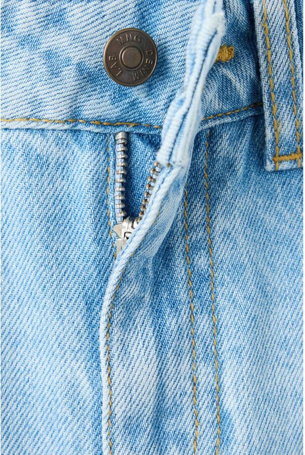 Mango Kids regular fit jeans lichtblauw - Foto 3