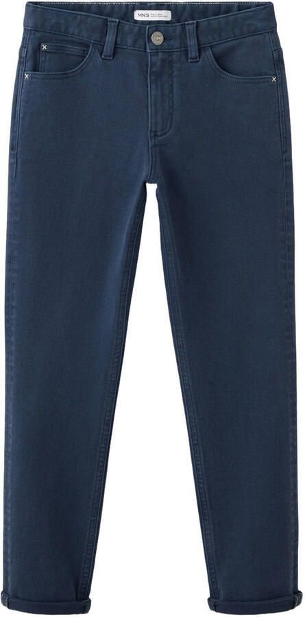 Mango Kids regular fit jeans marineblauw