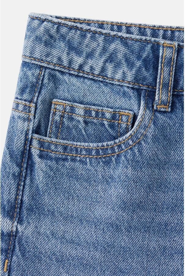 Mango Kids regular fit jeans middelblauw - Foto 2