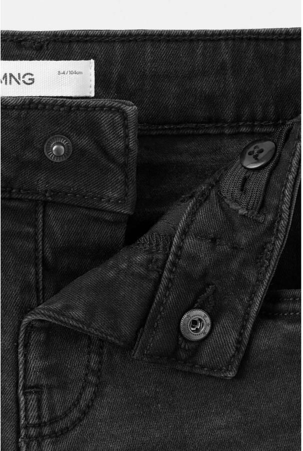 Mango Kids regular fit jeans zwart - Foto 2