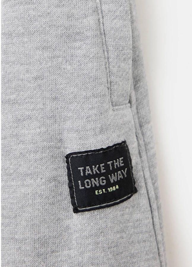 Mango Kids relaxed fit sweatpant grijs