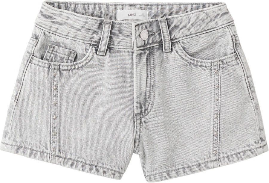 Mango Kids short grey denim