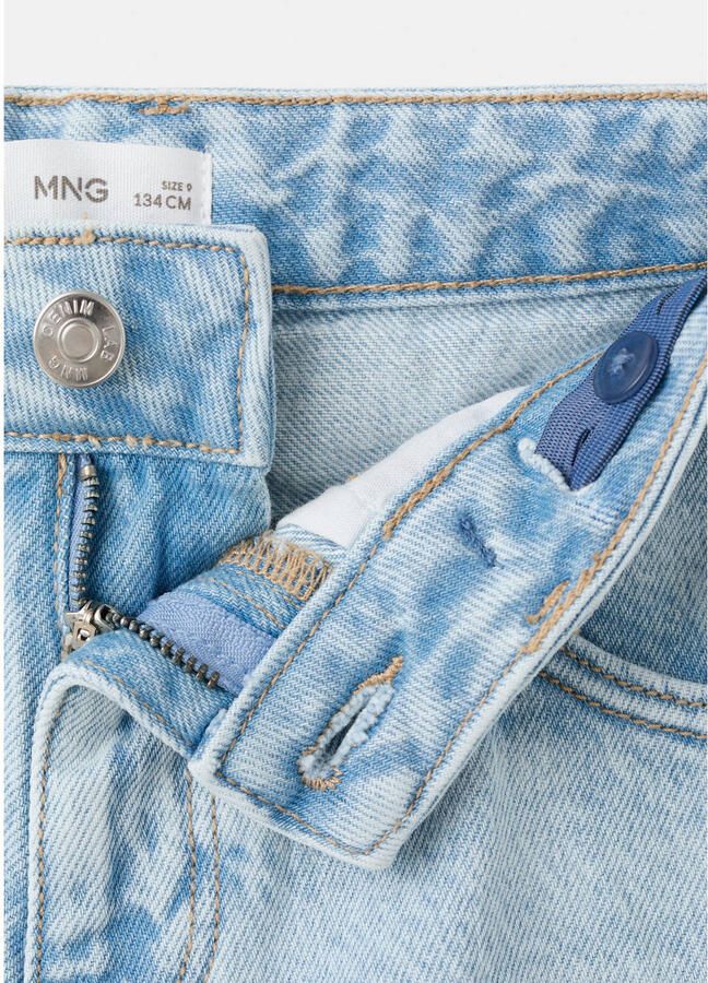 Mango Kids short light blue denim - Foto 2