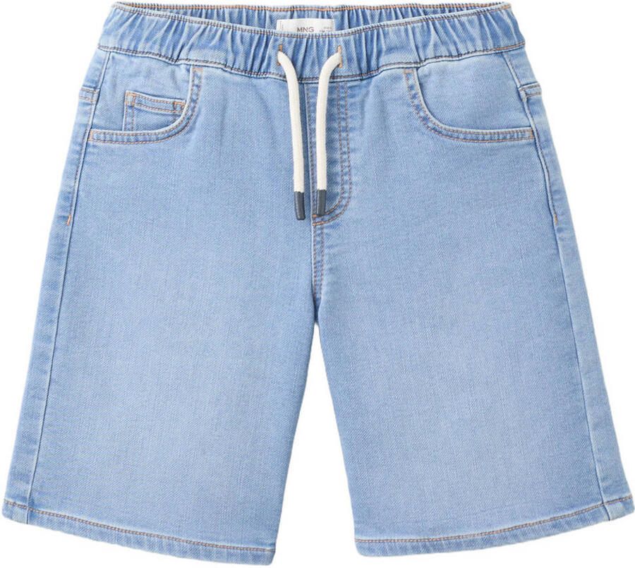 Mango Kids short light blue denim