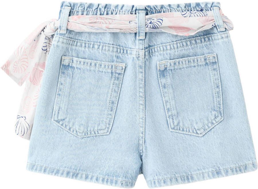 Mango Kids short light blue denim - Foto 2