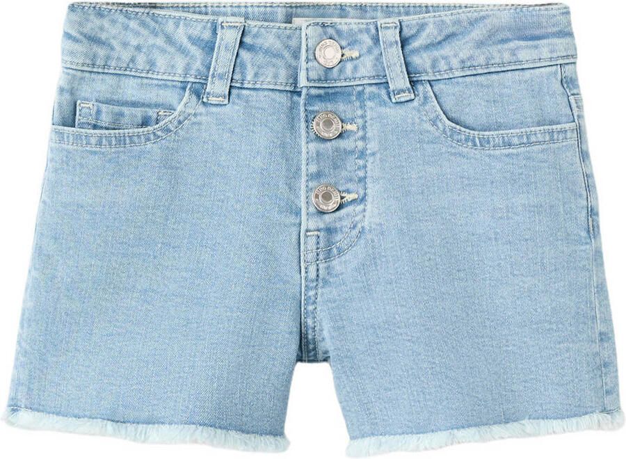 Mango Kids short light blue denim
