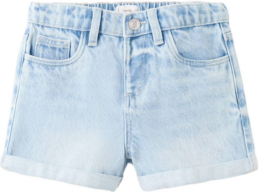 Mango Kids short light blue denim