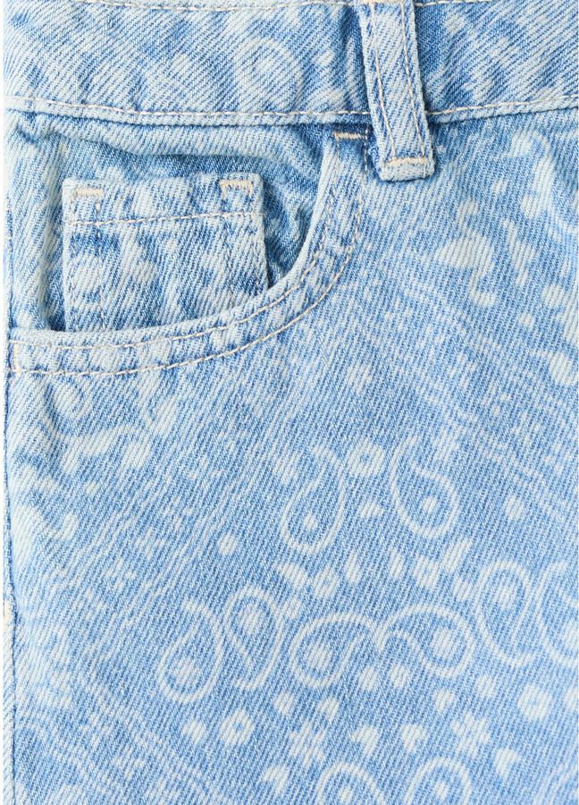 Mango Kids short light blue denim - Foto 2