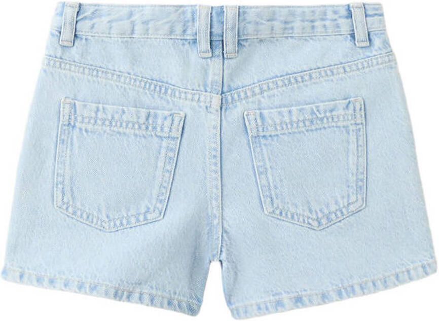 Mango Kids short light blue denim - Foto 3