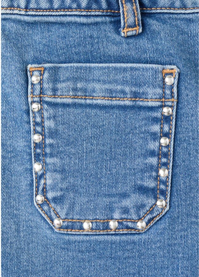 Mango Kids short medium blue denim - Foto 2