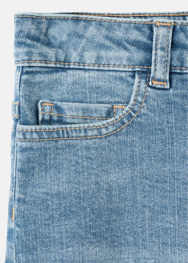 Mango Kids short medium blue denim - Foto 2