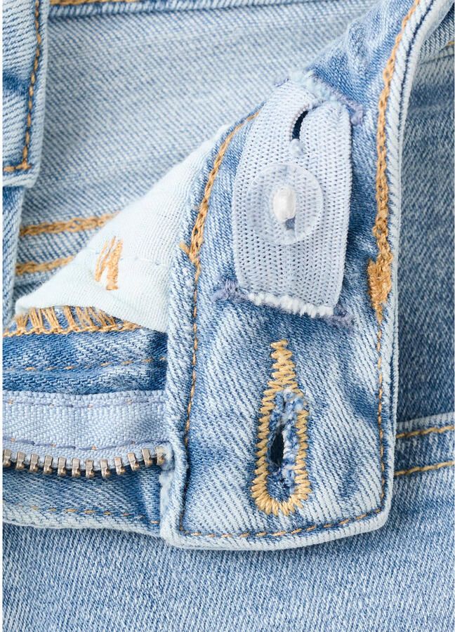 Mango Kids skinny jeans light blue denim - Foto 2