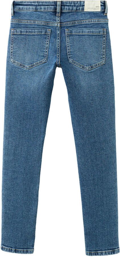 Mango Kids skinny jeans medium blue denim - Foto 3