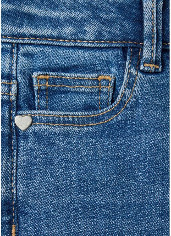 Mango Kids skinny jeans mediumblauw - Foto 2