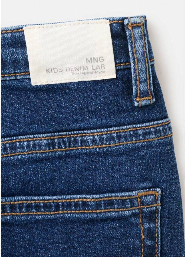 Mango Kids slim fit jeans dark blue denim - Foto 2