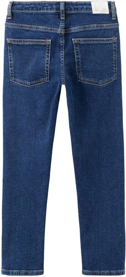 Mango Kids slim fit jeans dark blue denim - Foto 3