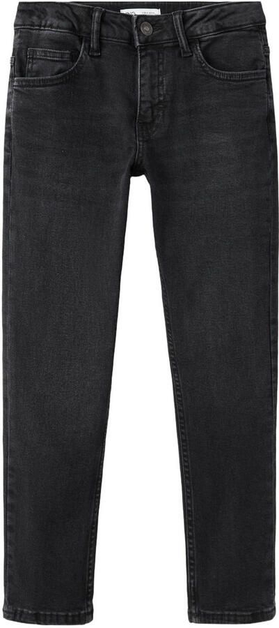 Mango Kids slim fit jeans grijs