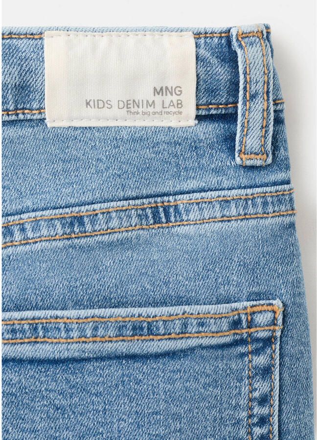 Mango Kids slim fit jeans medium blue denim - Foto 2