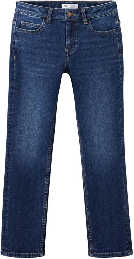 Mango Kids slim fit jeans mediumblauw
