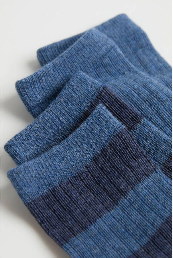 Mango Kids sokken blauw donkerblauw - Foto 2
