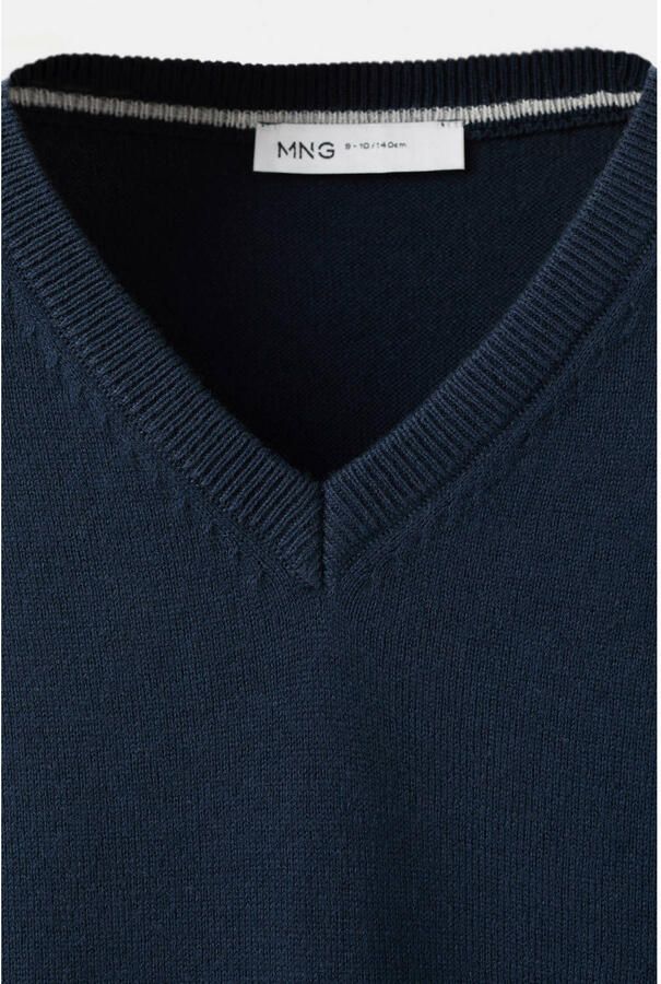 Mango Kids spencer marineblauw - Foto 3