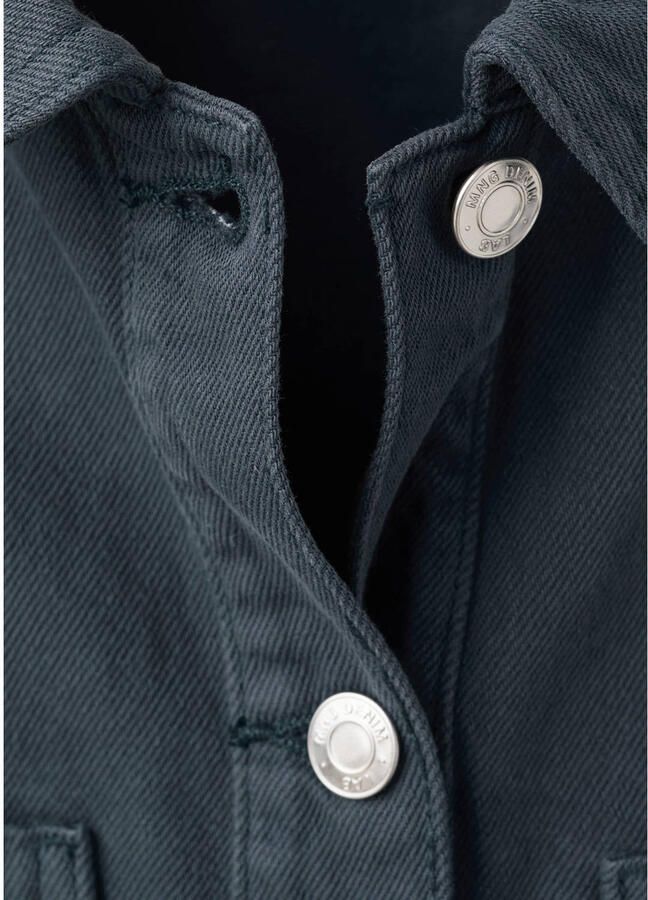 Mango Kids spijkerjas dark blue denim - Foto 2
