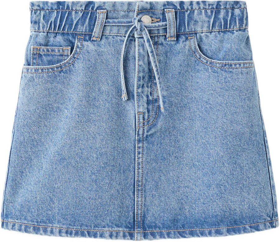 Mango Kids spijkerrok medium blue denim