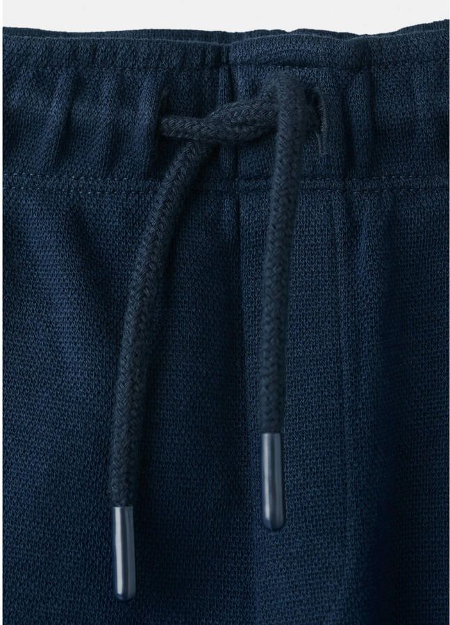 Mango Kids straight casual broek donkerblauw - Foto 2