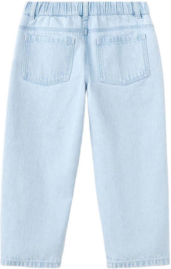 Mango Kids straight leg jeans lichtblauw - Foto 3