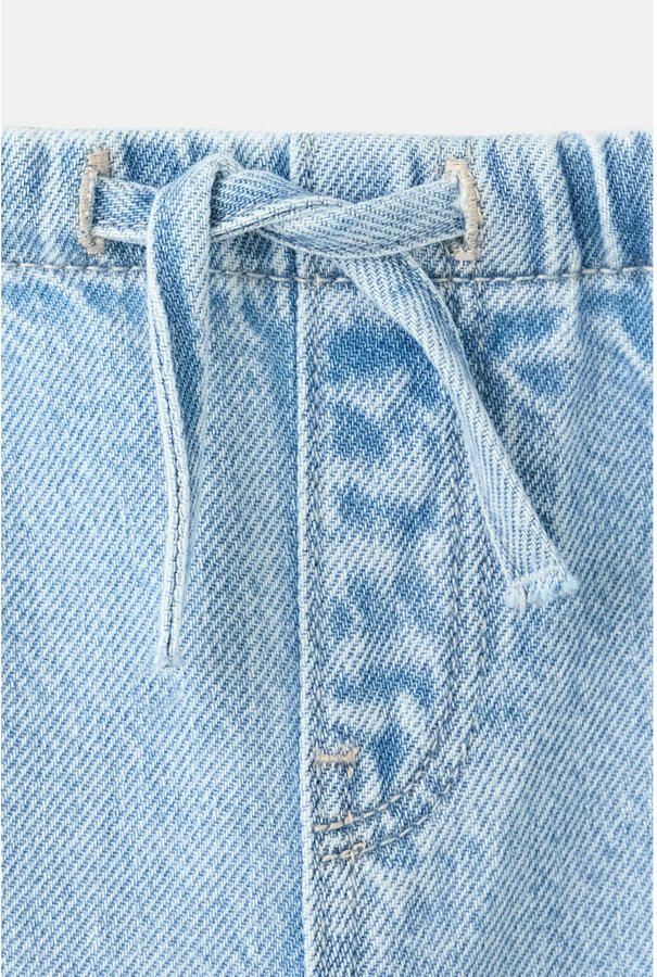 Mango Kids straight leg jeans lichtblauw - Foto 2