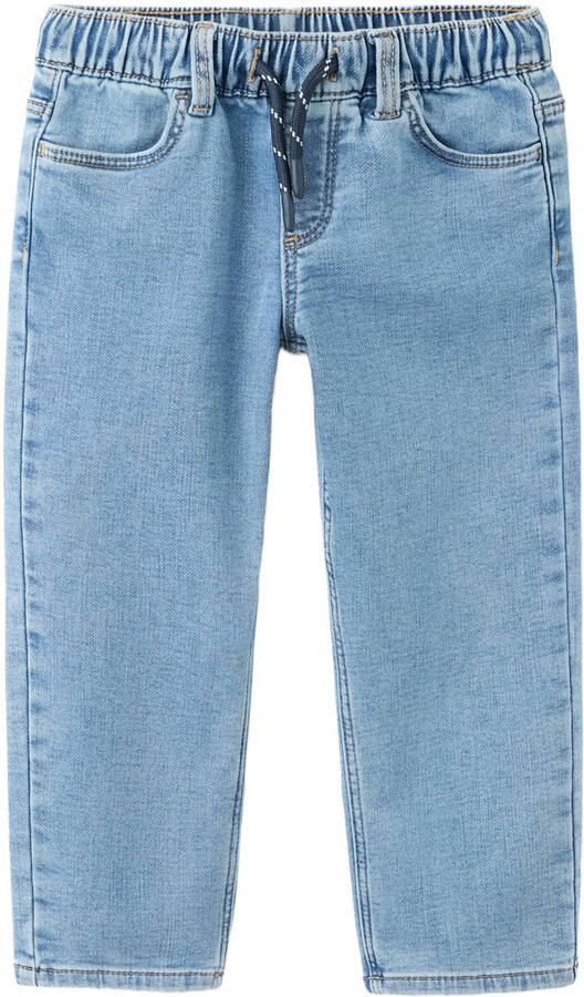 Mango Kids straight leg jeans lichtblauw