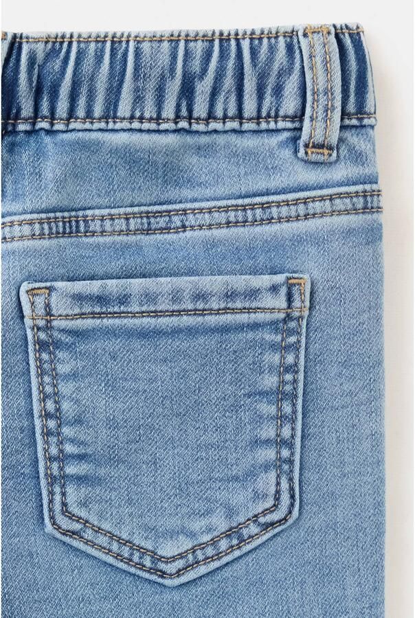 Mango Kids straight leg jeans lichtblauw - Foto 2