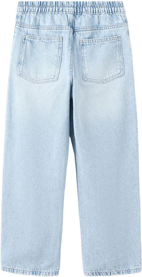 Mango Kids straight leg jeans light blue denim - Foto 3