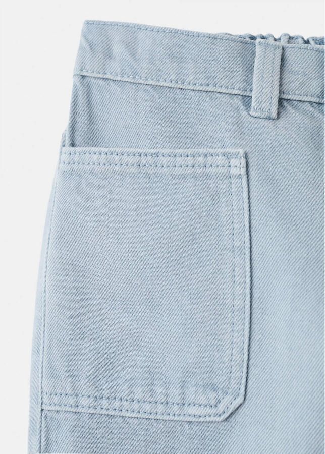 Mango Kids straight leg jeans light blue denim - Foto 3