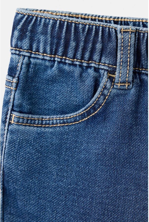Mango Kids straight leg jeans middelblauw - Foto 2