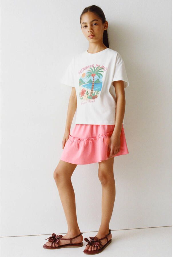 Mango Kids strokenrok roze