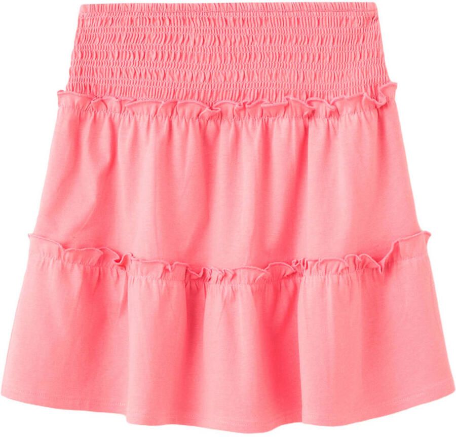 Mango Kids strokenrok roze - Foto 2
