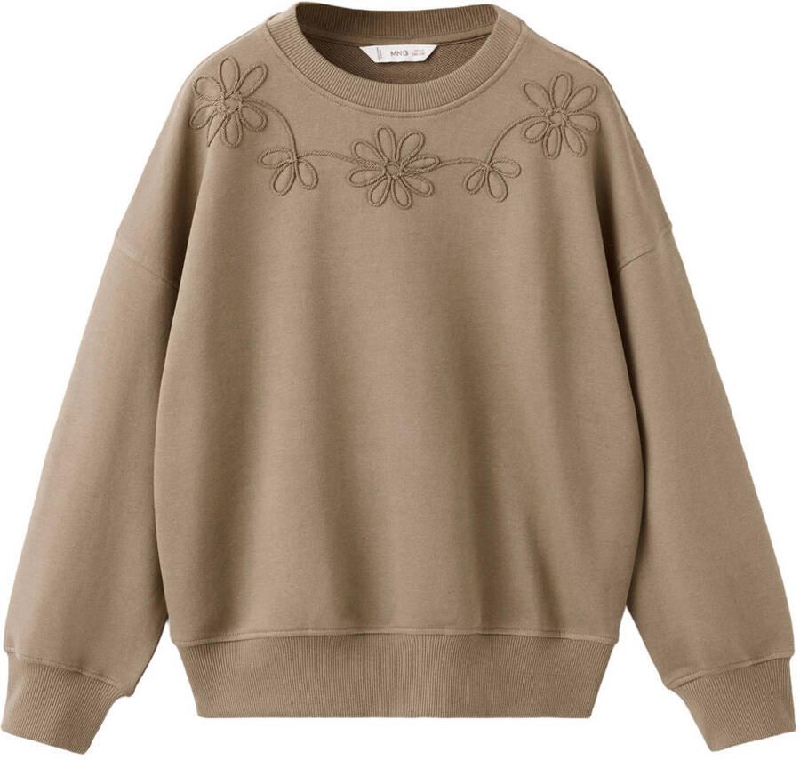 Mango Kids sweater bruin