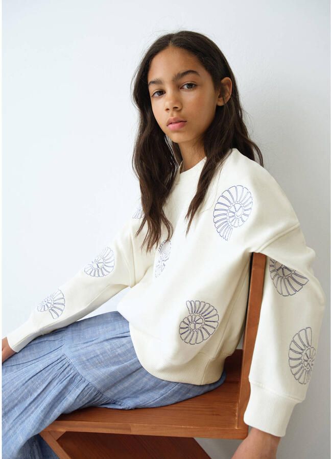 Mango Kids sweater ecru - Foto 3