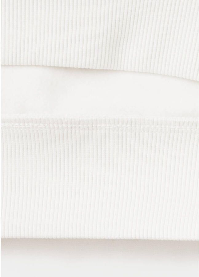 Mango Kids sweater met backprint beige - Foto 3