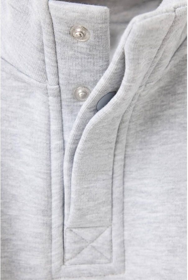 Mango Kids sweater met backprint grijs - Foto 2