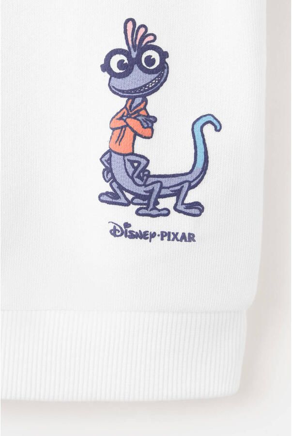 Mango Kids sweater met print wit - Foto 3