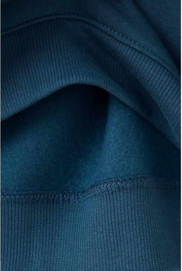 Mango Kids sweater met tekst blauw geel - Foto 3